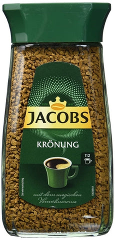 Jacobs löslicher Kaffee Krönung, 2er Pack (2 x 200 g Instant Kaffee) Krönung 6 x 200 g