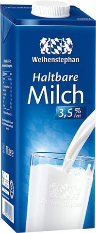 Weihenstephan Haltbare Milch 3.5% Fett, 1l