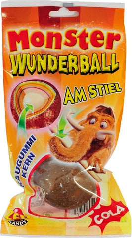 DOK Monster Wunderball am Stiel Cola, 15er Pack (15 x 80 g)