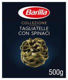 Barilla Hartweizen Pasta Collezione Tagliatelle con Spinaci Bolognesi – 1er Pack (1x500g)