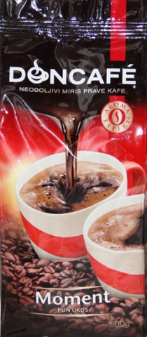 Doncafe Moment kafa - Kaffee gemahlen 500g