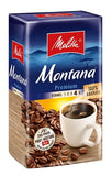 Melitta Gemahlener Röstkaffee, Filterkaffee, 100% Arabica, kräftig-feiner Geschmack, Stärke 4, Montana Premium, 500 g