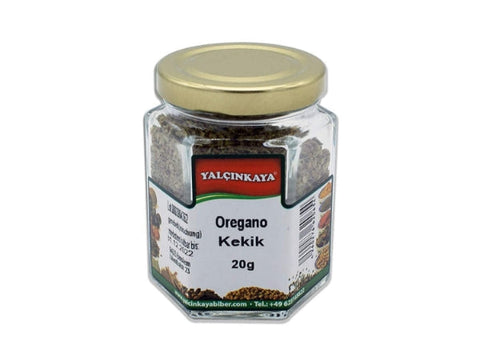 [59,50€ / kg] Oregano - 20g - Gewürz im Glas - fein gerebelt und getrocknet - Premium Qualität Glas Klein
