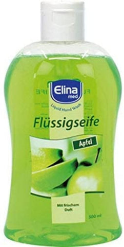 Elina Apfel Seife flüssig mit Flip-Top 6´er (6 * 500ml)