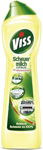 Viss Scheuermilch Citrus Reiniger, 4er-Pack (4 x 500 ml)