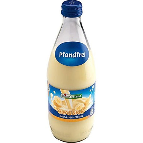 24 Flaschen a 500ml Münsterland Bananen Milch-Drink Trink Milch