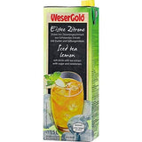 Wesergold Eistee, Zitrone, 8er Pack (8 x 1500 ml)