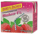 Durstlöscher Himbeer 0,5l 12st.Tetra Pack(Pfandfrei)