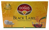 Dogus Black Label Schwarztee 48 Pads x3,2g Beutel - 1er Pack
