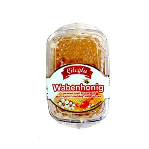 Premium Wabenhonig Honig mit Bienenwaben Imkerhonig Blütenhonig Herkunft Türkei (250 Gramm)