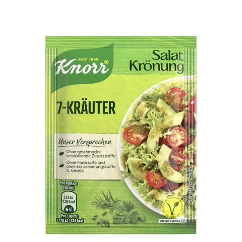 Knorr Salatkrönung 7 Kräuter Dressing 5er-Pack, 8 g